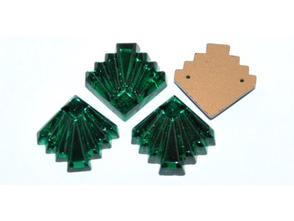 Cabochon - Sewing - Leaf 18x18mm