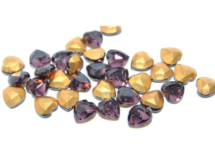 Cabochons - Hearts 8x8mm