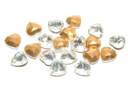 Cabochons - Hearts 8x8mm