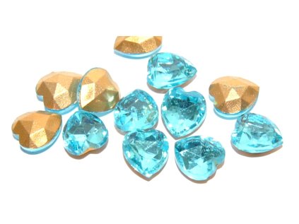 Cabochons - Hearts 9x8mm