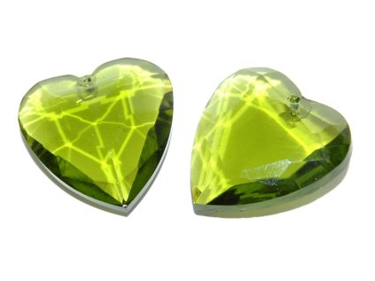 Cabochon - Pendants Heart 25mm