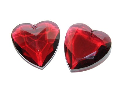 Cabochon - Pendants Heart 25mm