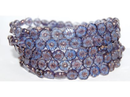 Hawaii flowers 10mm - Table cut beads