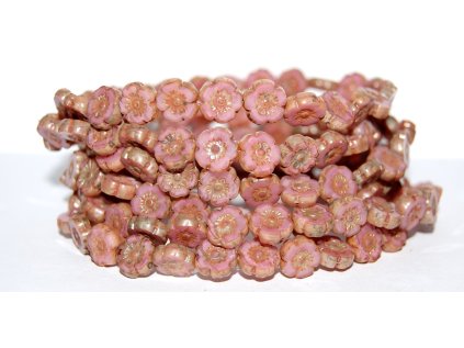 Hawaii flowers 10mm - Table cut beads