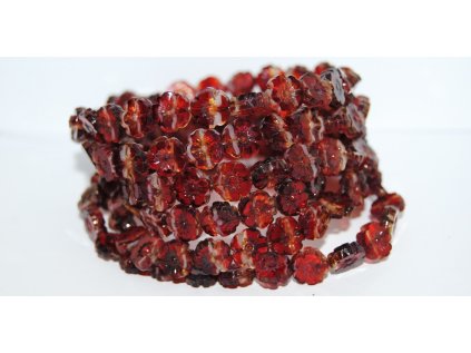 Hawaii flowers 10mm - Table cut beads