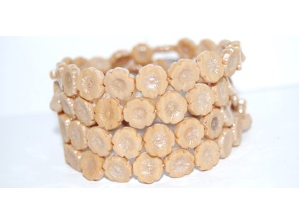 Hawaii flowers 12mm - Table cut beads