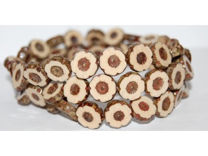 Kytky Hawai 12 mm - Ploškované perle