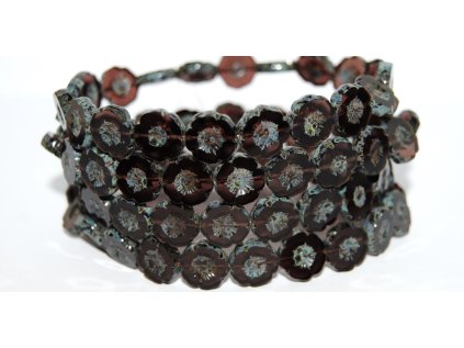 Hawaii flowers 12mm - Table cut beads