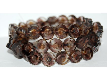 Kytky Hawai 12 mm - Ploškované perle