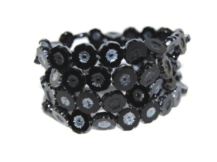 Hawaii flowers 12mm - Table cut beads