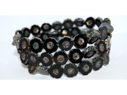 Hawaii flowers 12mm - Table cut beads