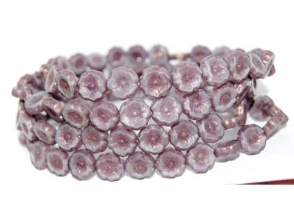 Hawaii flowers 12mm - Table cut beads