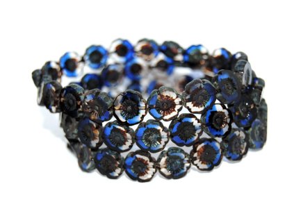 Hawaii flowers 12mm - Table cut beads