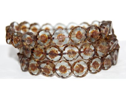 Kytky Hawai 12 mm - Ploškované perle