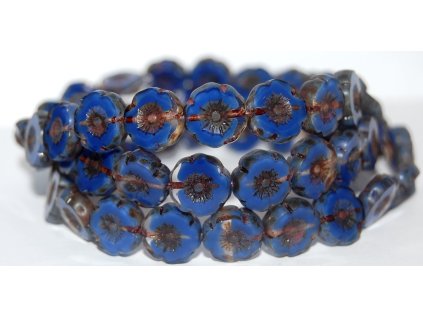 Hawaii flowers 12mm - Table cut beads