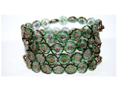 Hawaii flowers 12mm - Table cut beads