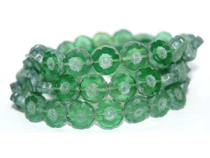 Hawaii flowers 12mm - Table cut beads