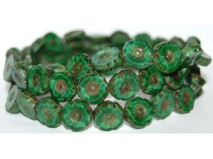 Kytky Hawai 12 mm - Ploškované perle