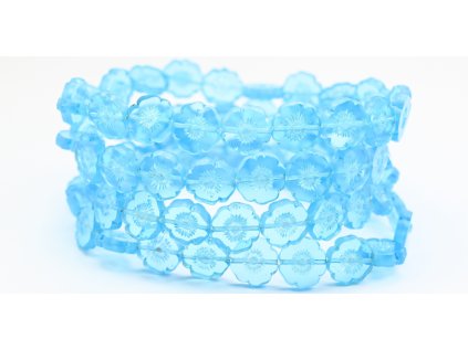 Hawaii flowers 12mm - Table cut beads