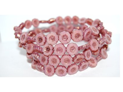 Hawaii flowers 12mm - Table cut beads