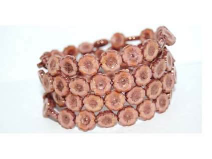 Hawaii flowers 12mm - Table cut beads