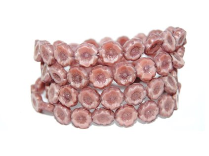 Hawaii flowers 12mm - Table cut beads