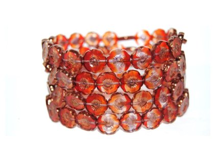 Hawaii flowers 12mm - Table cut beads