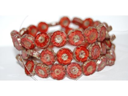 Kytky Hawai 12 mm - Ploškované perle