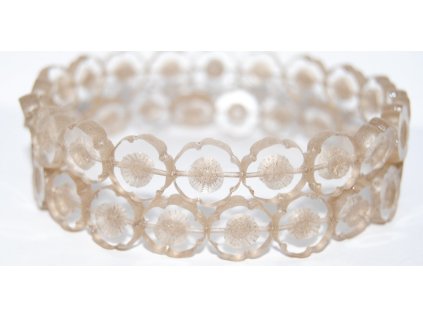 Hawaii flowers 14mm - Table cut beads