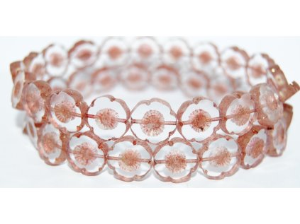 Hawaii flowers 14mm - Table cut beads