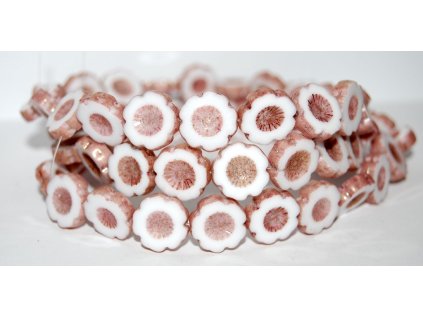 Hawaii flowers 14mm - Table cut beads