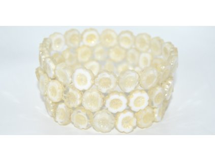 Hawaii flowers 14mm - Table cut beads