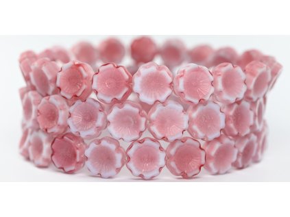 Hawaii flowers 14mm - Table cut beads