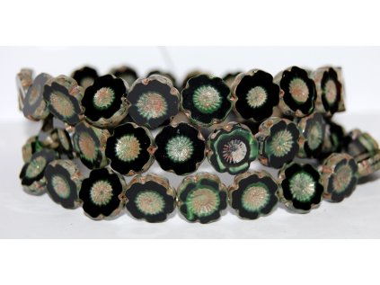 Hawaii flowers 14mm - Table cut beads