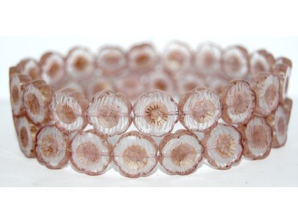 Hawaii flowers 14mm - Table cut beads