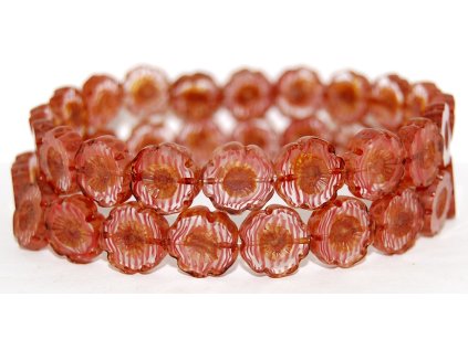 Hawaii flowers 14mm - Table cut beads