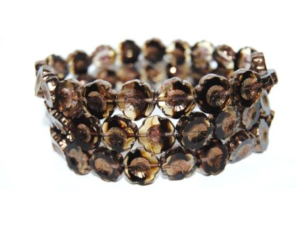 Hawaii flowers 14mm - Table cut beads