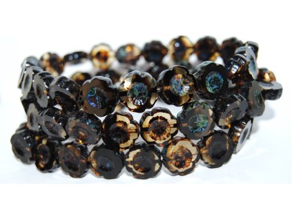 Hawaii flowers 14mm - Table cut beads