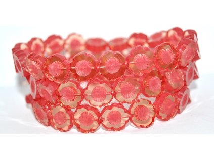 Hawaii flowers 14mm - Table cut beads