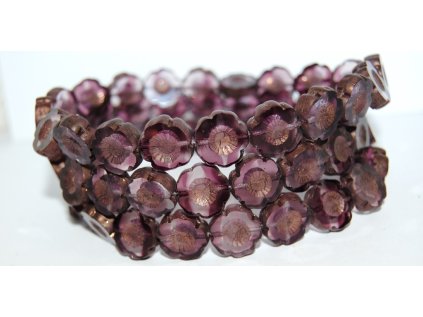 Hawaii flowers 14mm - Table cut beads