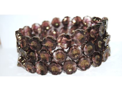 Hawaii flowers 14mm - Table cut beads