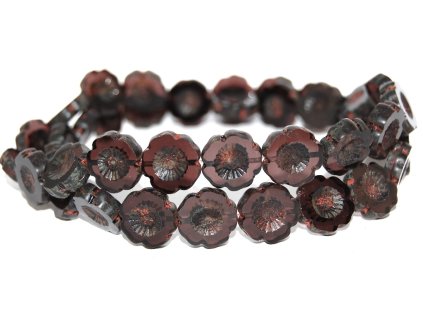 Hawaii flowers 14mm - Table cut beads