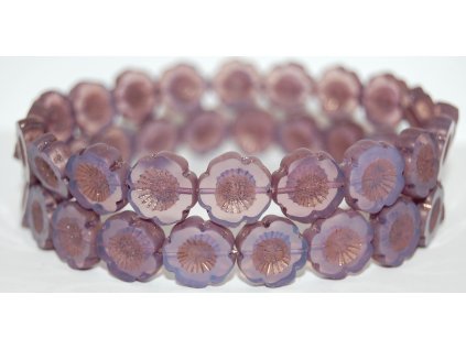 Hawaii flowers 14mm - Table cut beads