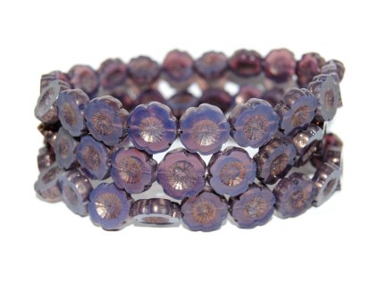 Hawaii flowers 14mm - Table cut beads