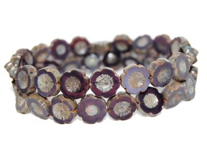 Hawaii flowers 14mm - Table cut beads