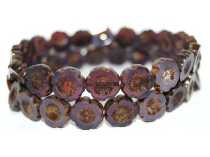 Hawaii flowers 14mm - Table cut beads