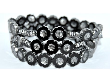 Hawaii flowers 14mm - Table cut beads