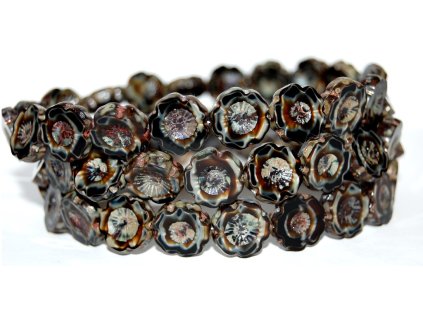 Hawaii flowers 14mm - Table cut beads