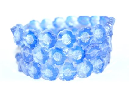 Hawaii flowers 14mm - Table cut beads