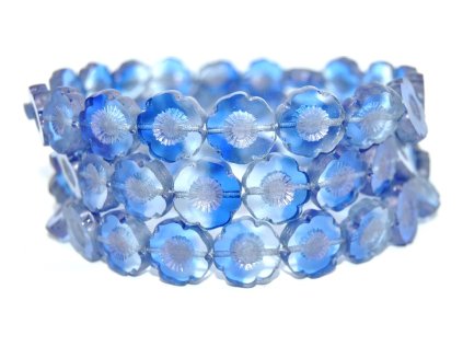 Hawaii flowers 14mm - Table cut beads